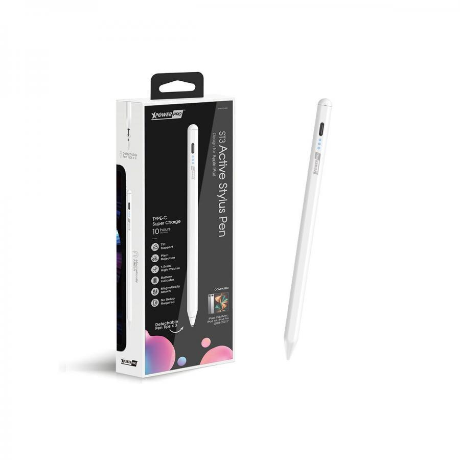 XPower ST3 磁吸主動式電容iPad觸控筆