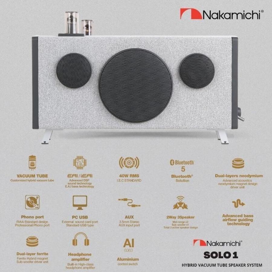Nakamichi SOLO 1 藍牙膽機音箱